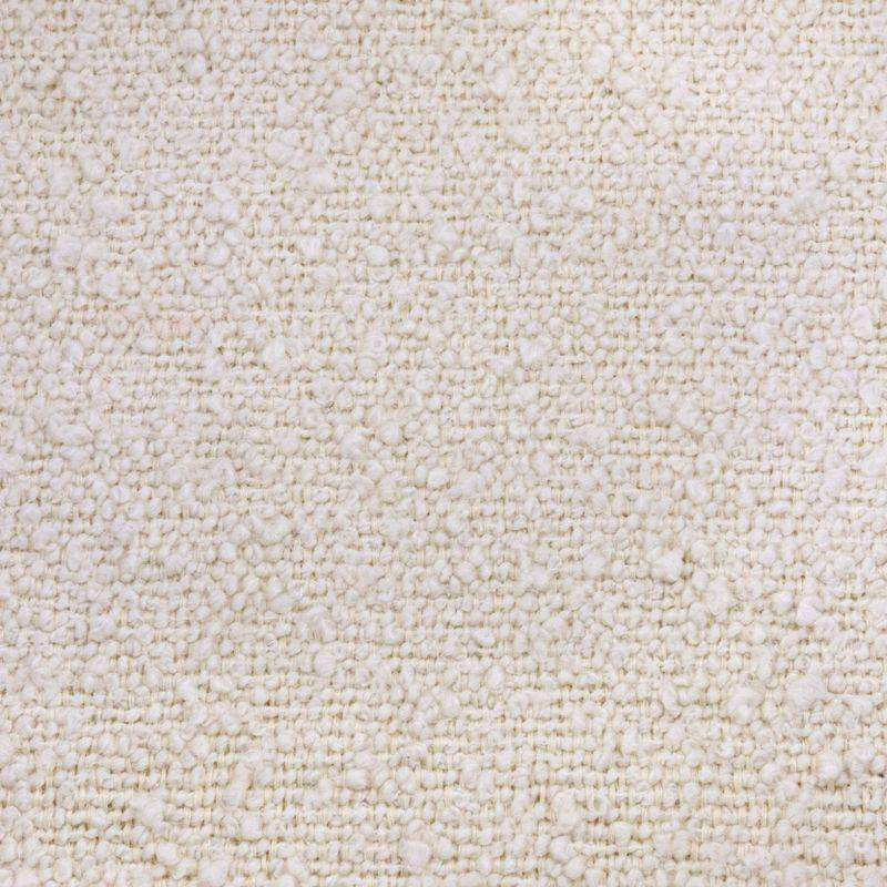 Babyletto x Nursery Works Solstice Ivory Boucle Nursery Glider Chair with Ivory Wood Base