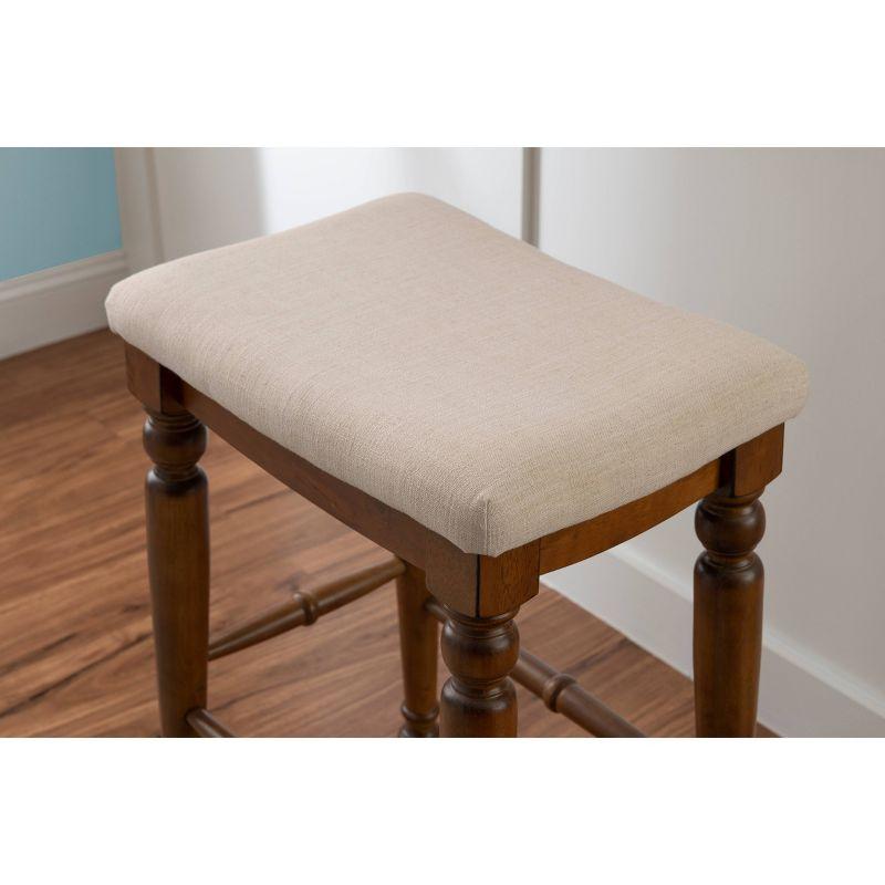 Marino Backless Barstool Wood - Linon