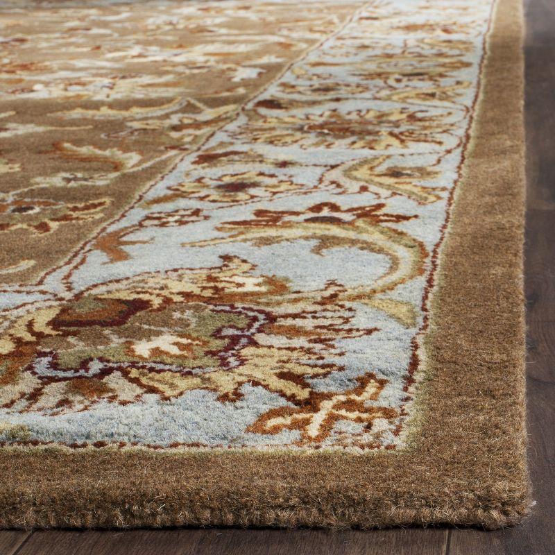 Heritage HG821 Handmade Accent Rug - 2'3"x4' - Beige/Blue - Safavieh