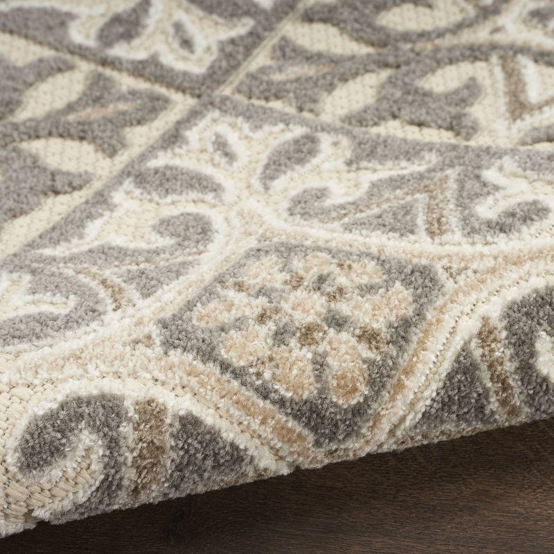 Nourison Aloha Modern Mosaic Outdoor Rug