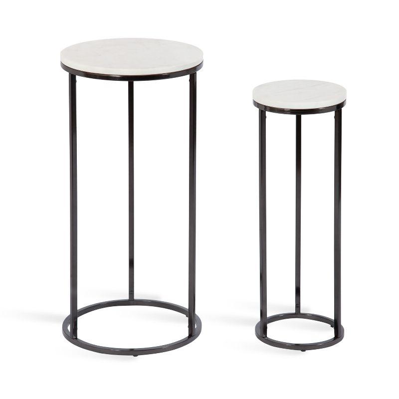 Kate and Laurel Udorie 2 Piece Nesting Table Set