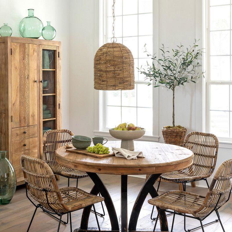 Park Hill Collection 52'' Faux Olive Tree Tree in Pot