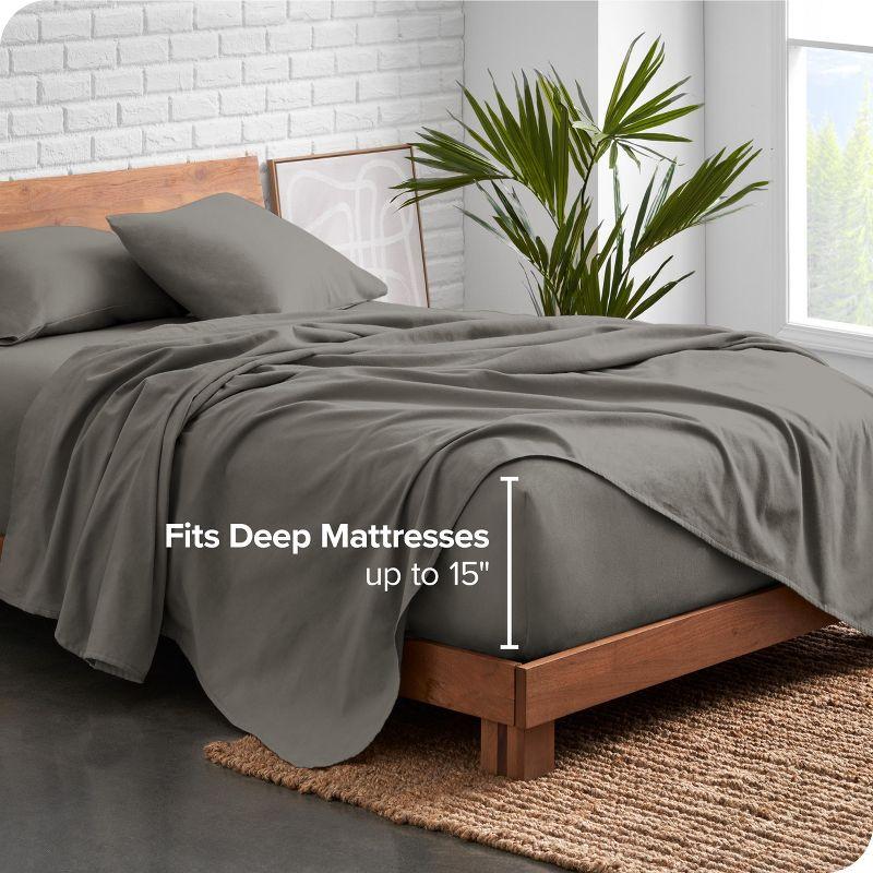 Bare Home Organic 100% Cotton Flannel Sheet Set & Reviews | Wayfair
