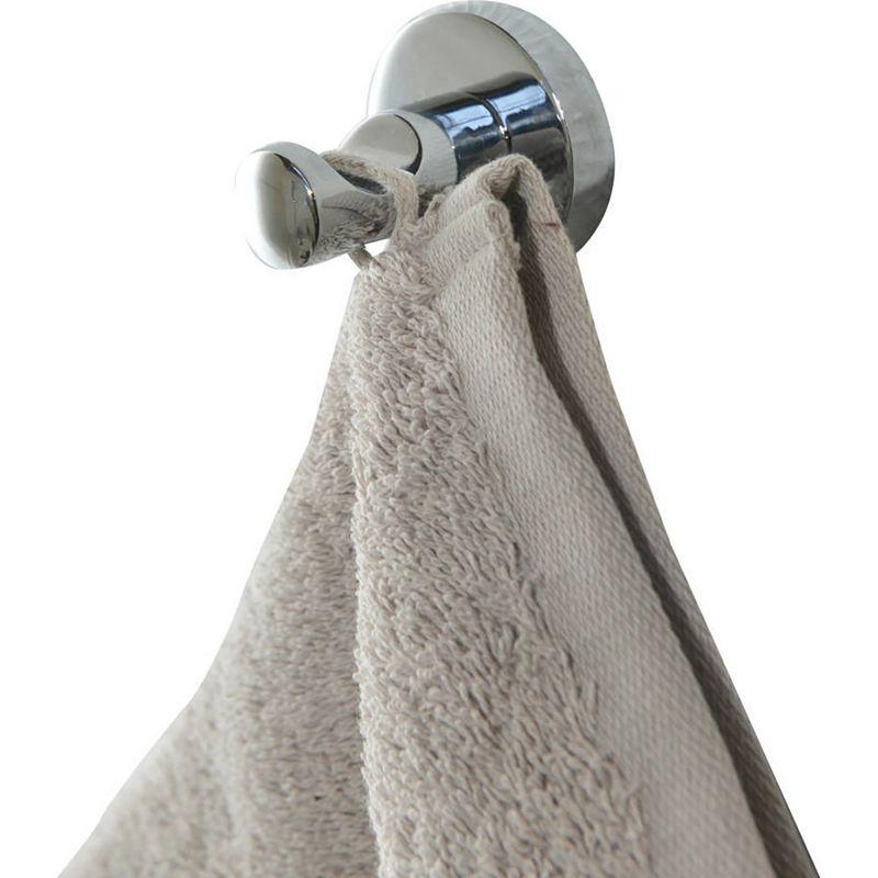 Evideco French Home Goods Wall Mount Bath Towel Single Robe Hook Polished Stainless Steal