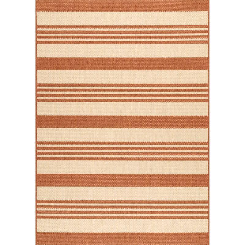 nuLOOM Robin Multi Stripe Indoor/Outdoor Area Rug