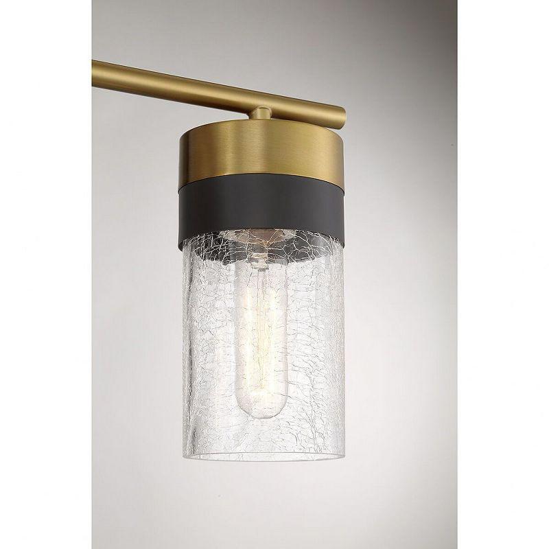 Savoy House Brickell 3 - Light Vanity in  Warm Brass