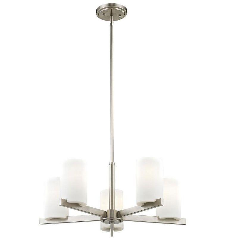 Livex Lighting Astoria 5 - Light Chandelier in  Brushed Nickel