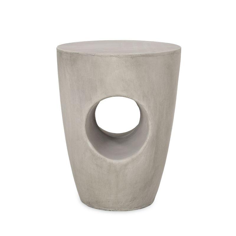 Christopher Knight Home Sirius Outdoor Contemporary Lightweight Concrete Accent Side Table