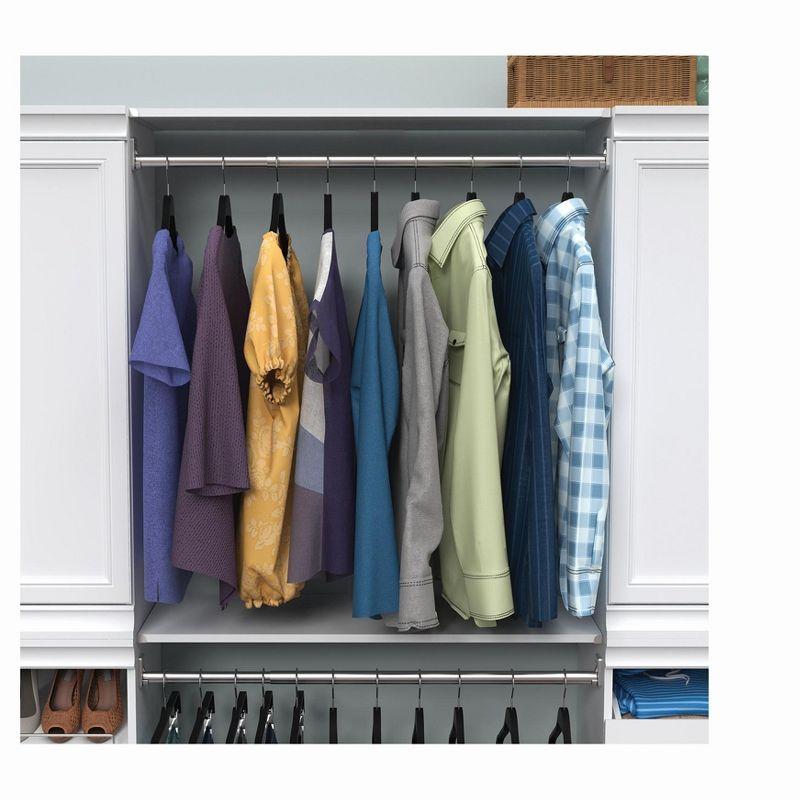 Modular Storage 36.02" W Shelf & Closet Rod