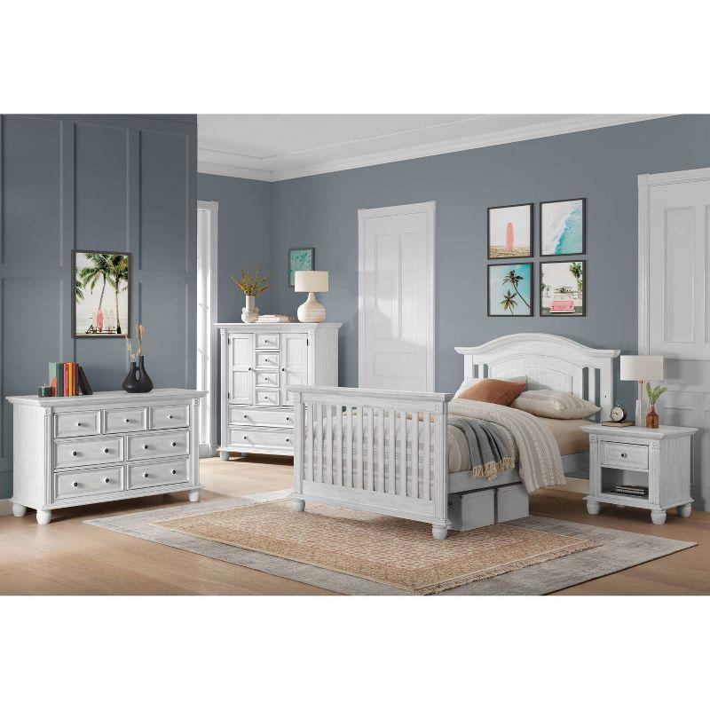 Oxford Baby London Lane 4-in-1 Convertible Crib