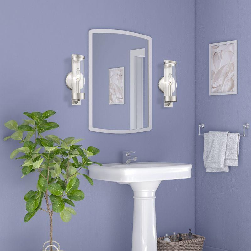 Livex Lighting Castleton 1 - Light Sconce in  Brushed Nickel