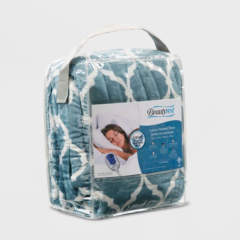 Beautyrest Beautyrest Heated Ogee Oversized Throw