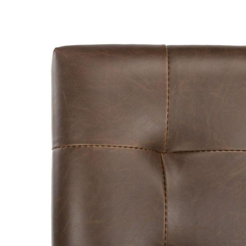 Nikita Counter Stool (Set of 2) - BST6303 - Brown/Espresso - Safavieh