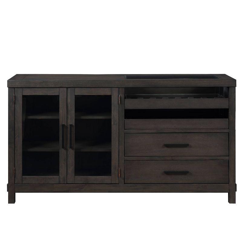 Napa Server Dusky Cedar Finish - Steve Silver Co.
