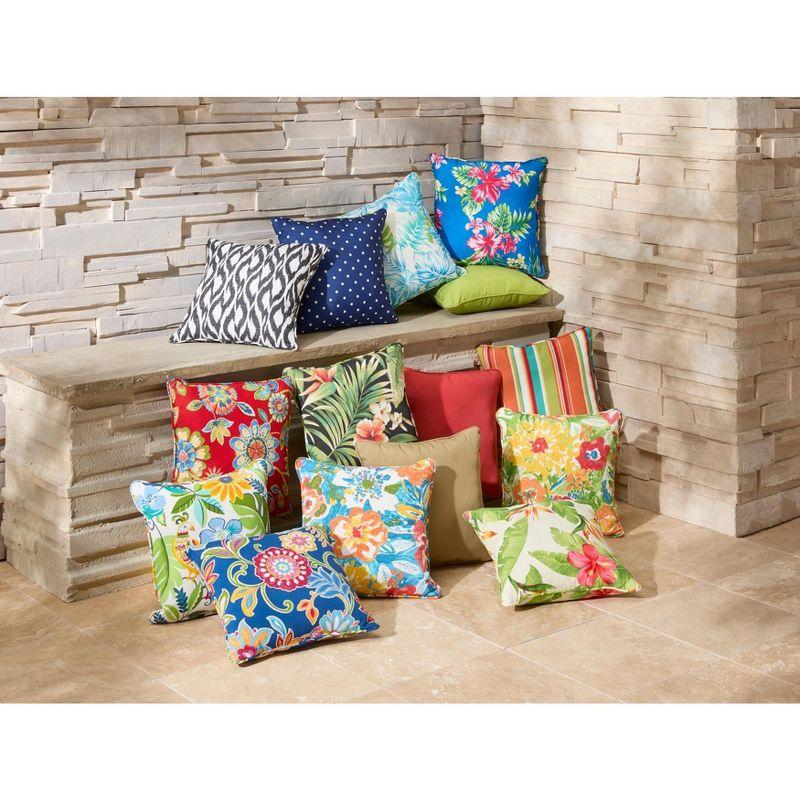 Sunbrella® Indoor/Outdoor Reversible Throw Pillow