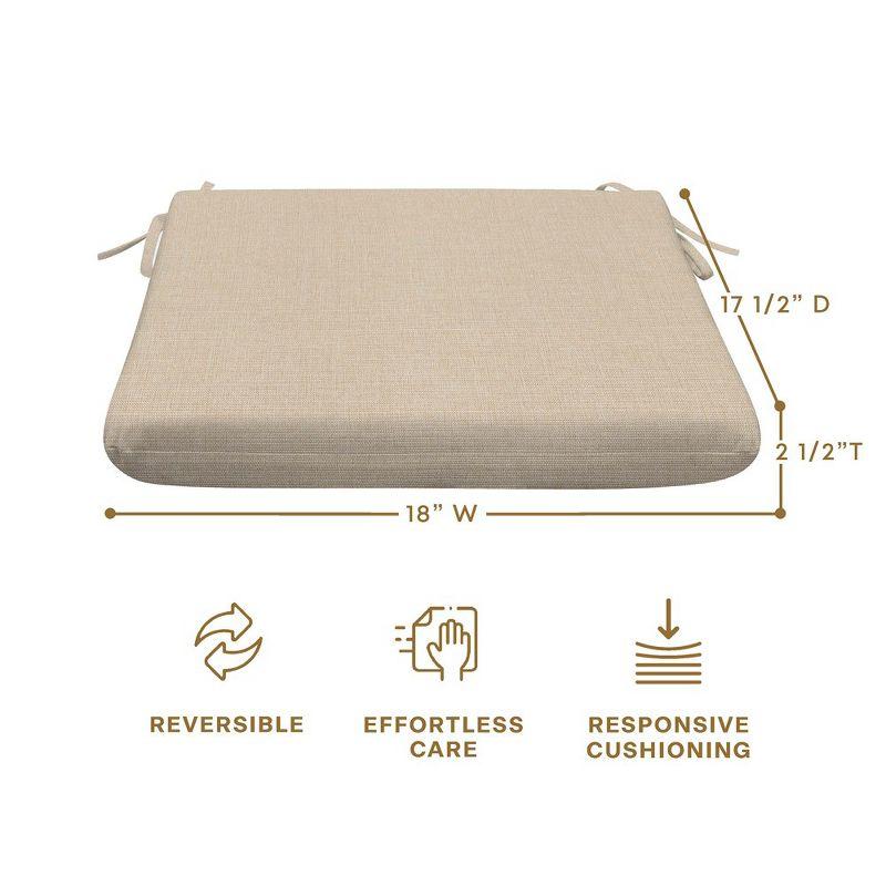 Honeycomb Outdoor Universal Seat Cushion (2-Pack)