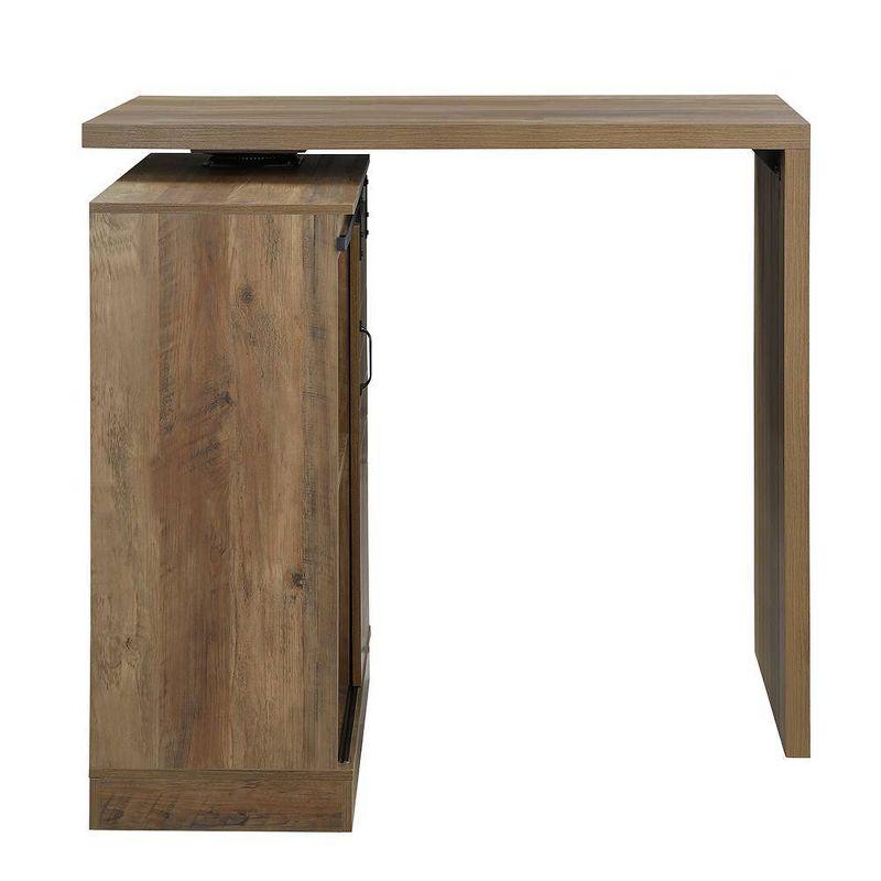 47" Quillon Console Table Rustic Oak Finish - Acme Furniture