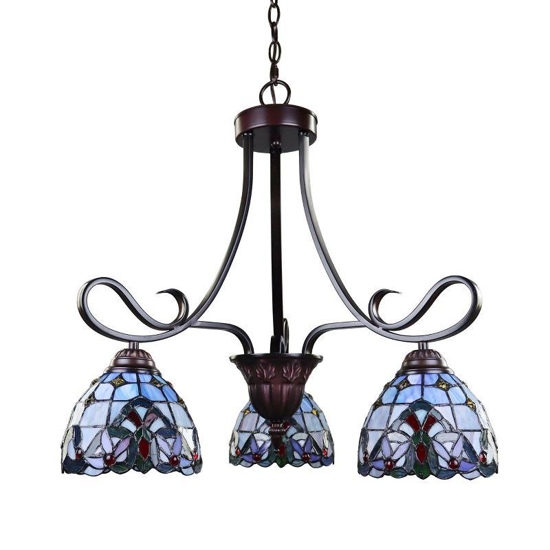 Bondi 3 - Light Glass Dimmable Classic / Traditional Chandelier