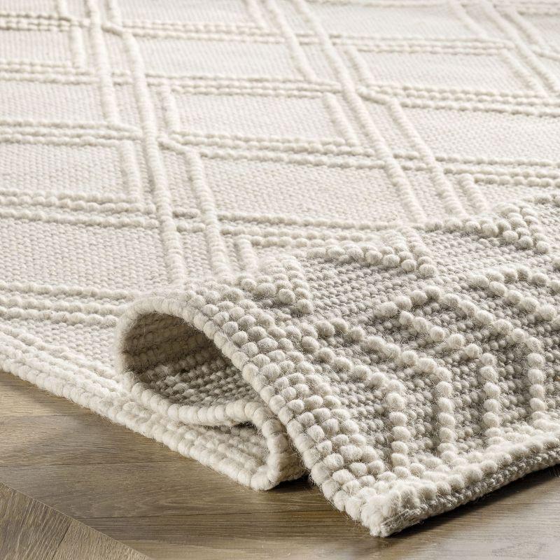 Nuloom Contemporary Trellis Natti Indoor Area Rug, 4' x 6', Ivory