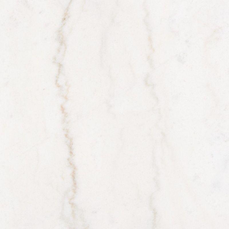 Maja Round Marble Coffee Table - Marble/Walnut - Safavieh