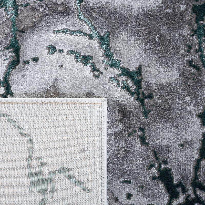 Craft CFT877 Loomed Indoor Area Rug - Grey/Green - 8'x8' - Safavieh