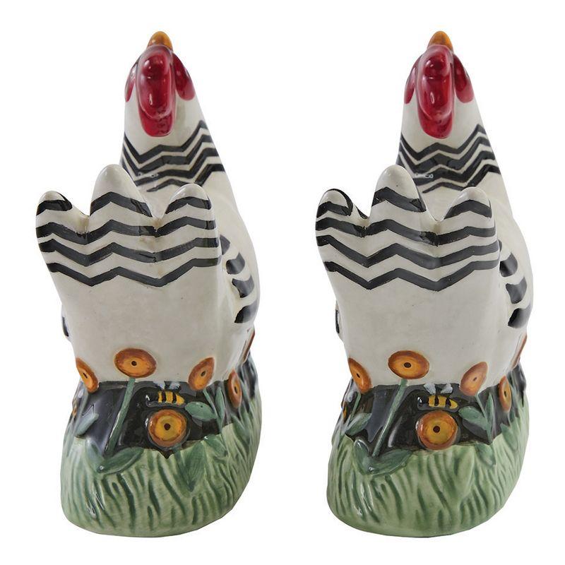 Park Designs My Little White Hen Salt And Pepper Set