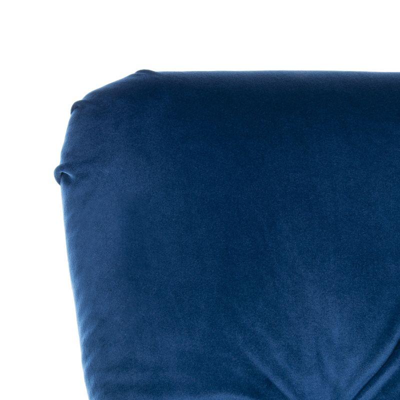 Colin Chair - HUD8212 - Navy/Espresso - Safavieh