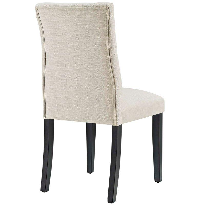 Modway Duchess Button Tufted Vegan Leather Dining Chair