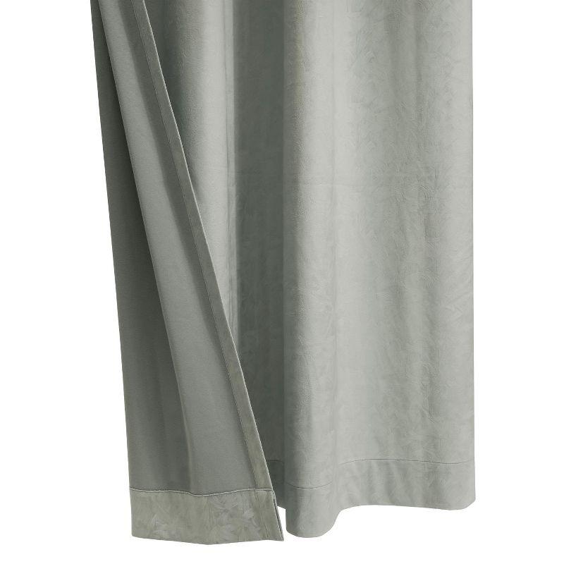 Habitat Bristol Room Darkening UV Protecion Grommet Curtain Panel for Windows Grey