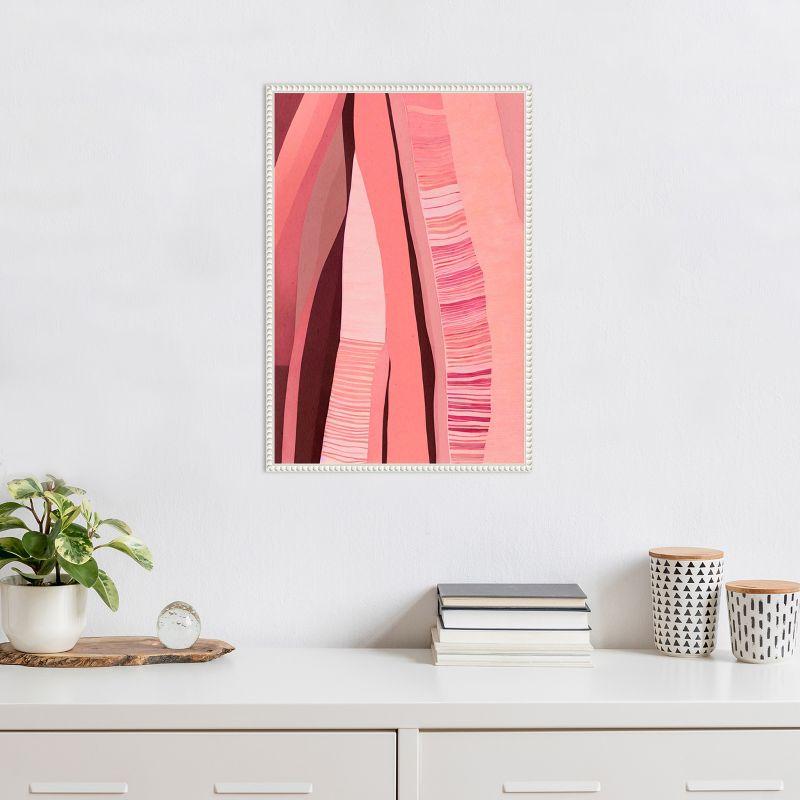 Amanti Art Pink Layers by Treechild  Framed Canvas Wall Art