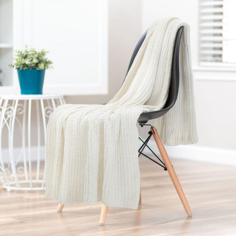 Knitted Throw Blanket