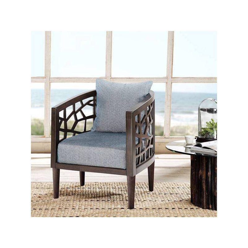 Pierre 27" W Polyester Barrel Chair