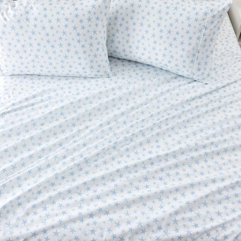 Ultra Soft Coastal Printed Microfiber Sheet Set