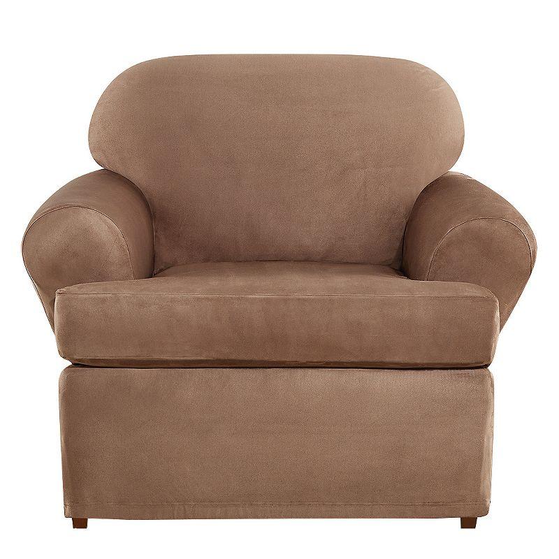 Sure Fit T-Cushion Armchair Slipcover