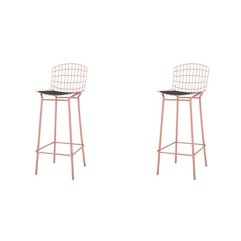 Set of 2 41.73" Madeline Barstools - Manhattan Comfort