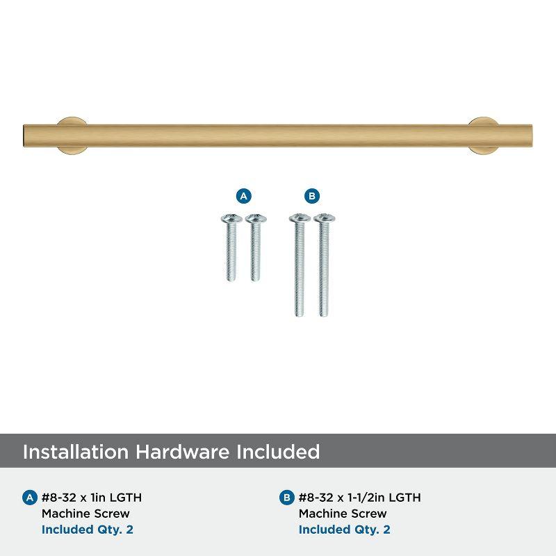 Amerock Everett 10-1/16 inch (256mm) Center-to-Center Champagne Bronze Cabinet Pull