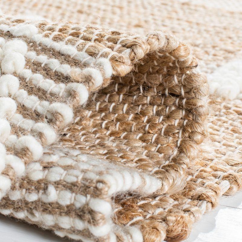 Natura NAT123 Hand Woven Area Rug - Natural/Ivory - 3'x5' - Safavieh.