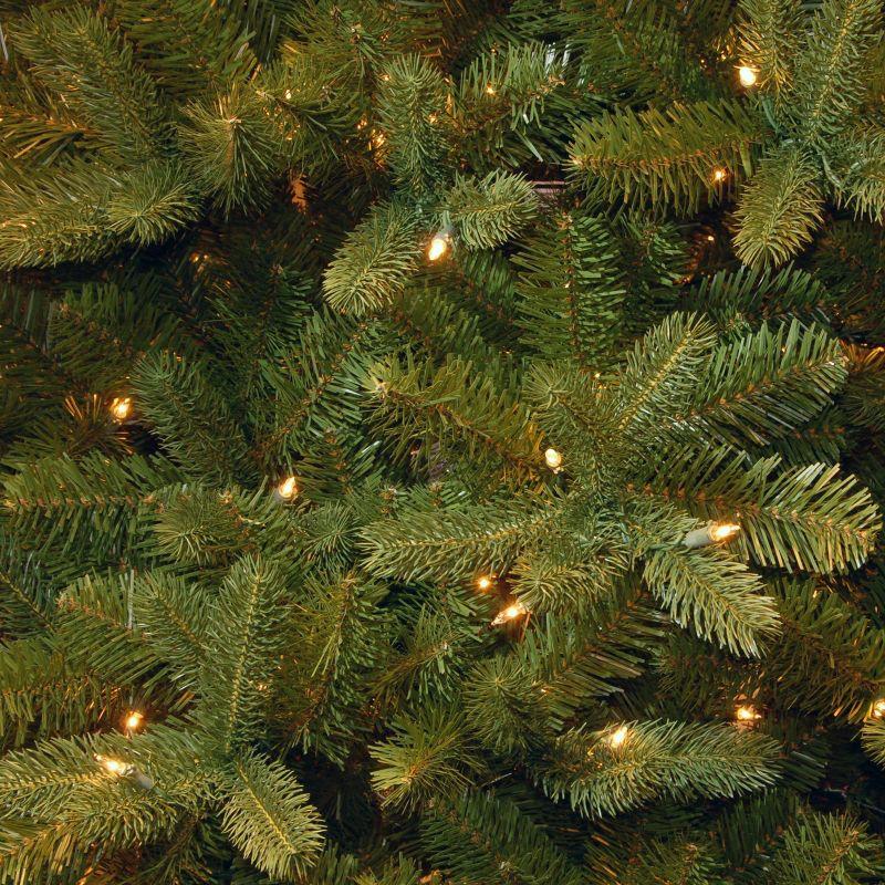 Prelit Downswept Douglas Fir Artificial Christmas Tree Dual Color Lights - National Tree Company