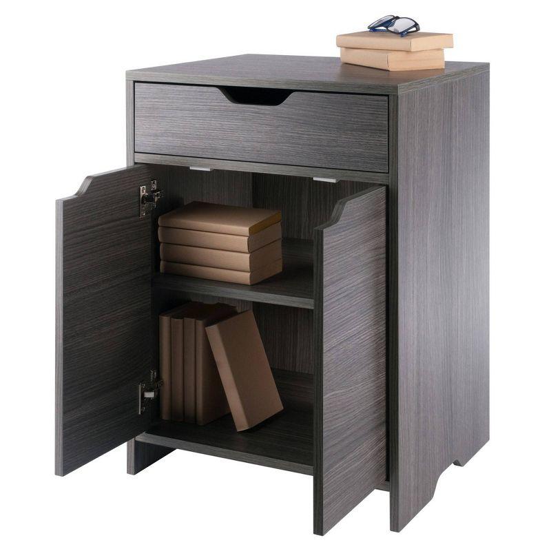 Nova 1 Drawer Storage Cabinet - Winsome