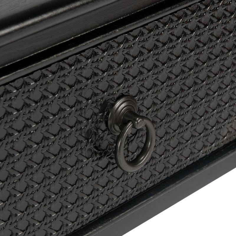Haines 2 Drawer Console Table - CNS5727A - Black - Safavieh