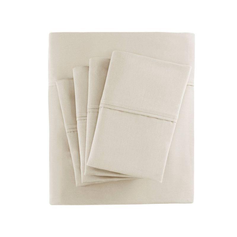 Ivory King 800 Thread Count Cotton Blend Sateen Sheet Set