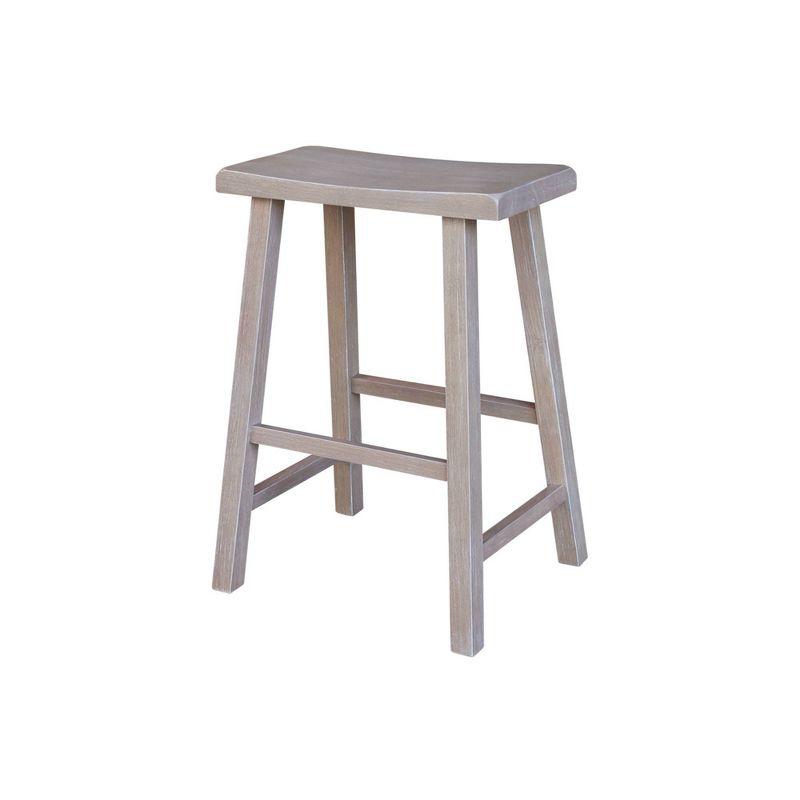 Davis Saddle Seat Counter Height Stool - International Concepts