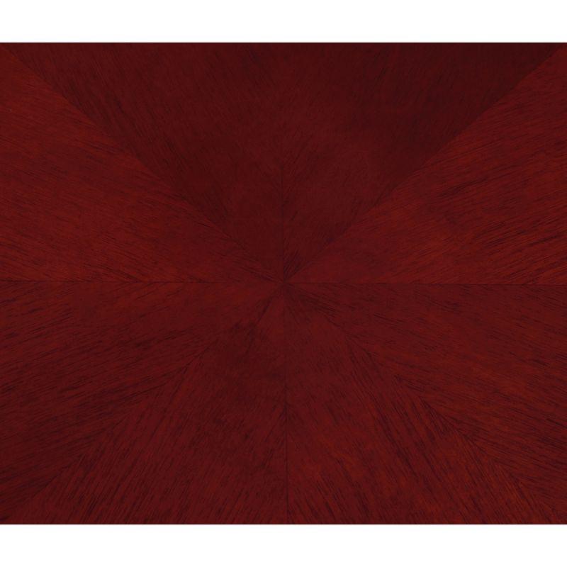 30" Prestige Anne Dining Table Mahogany - Regency: Queen Anne Style, Wood Veneer, 4 Seats