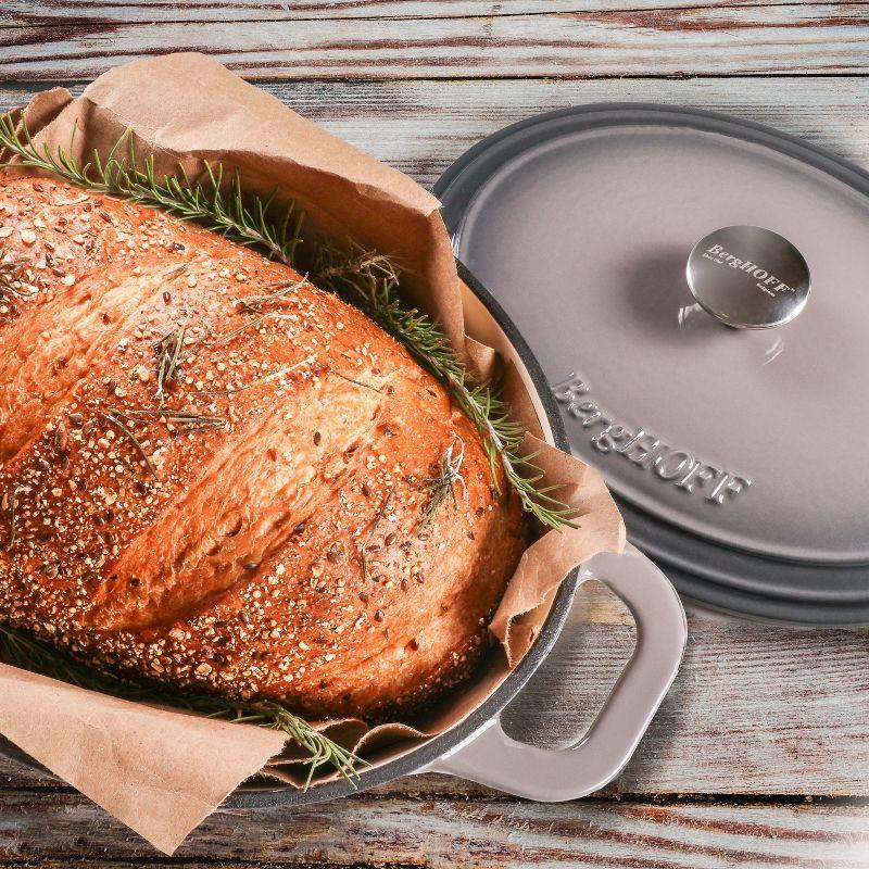 BergHOFF Neo 4Pc Cast Iron Cookware Set with 5Qt. and 7Qt. Covered Dutch Ovens