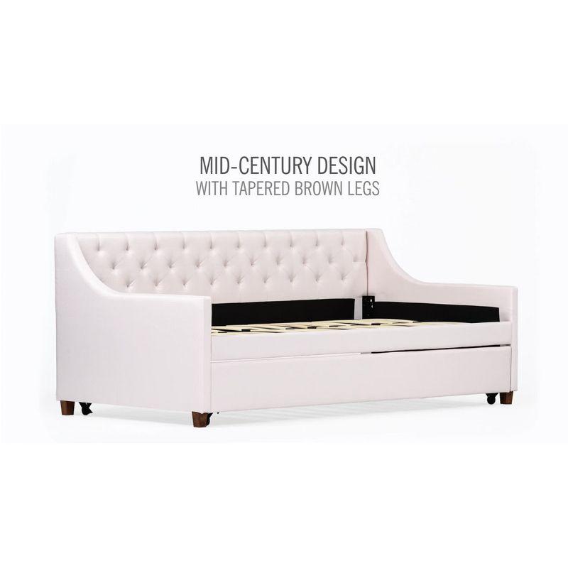 Her Majesty Upholstered Daybed with Trundle