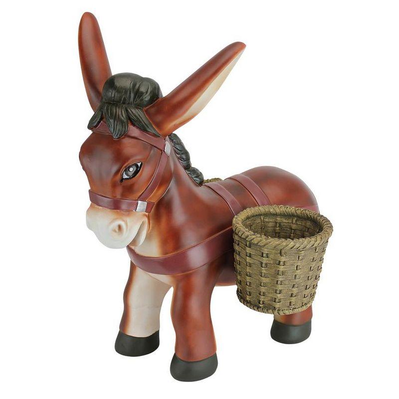 Pancho the Burro Donkey Statue Planter