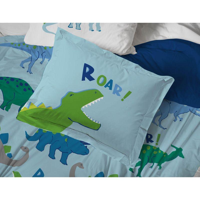 Sunny Side Up Dino Roar Bed Set