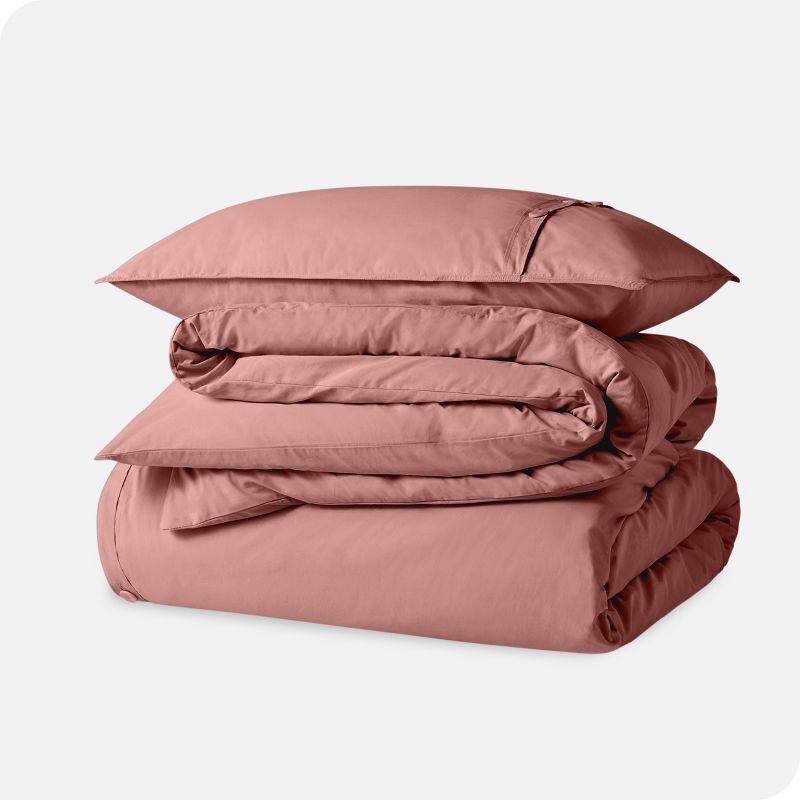 Organic Percale Duvet Cover Set