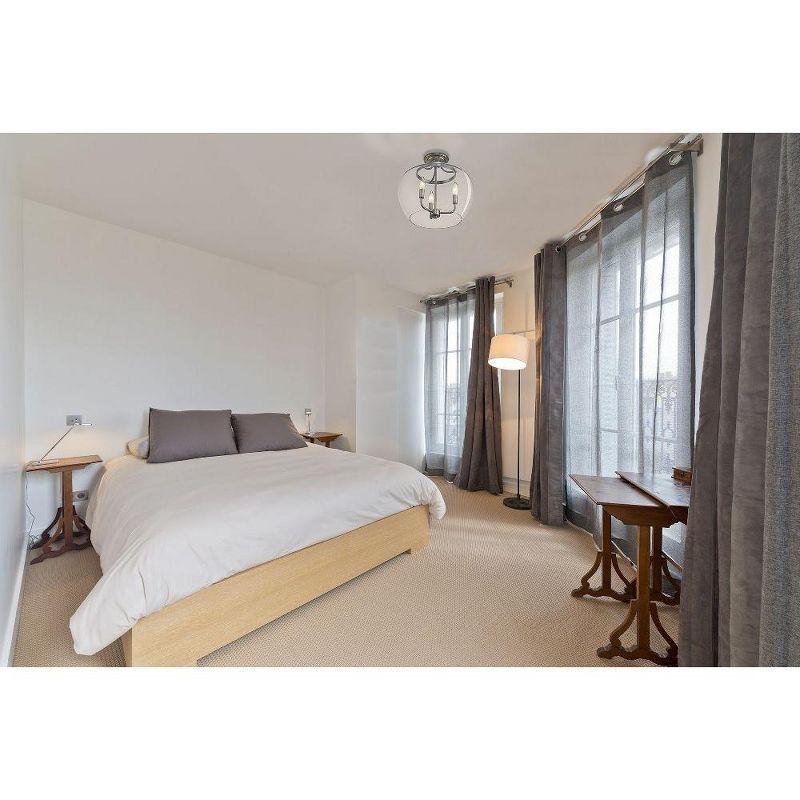 Z-Lite Joliet 3 - Light Semi-Flush Mount in  Olde Brass