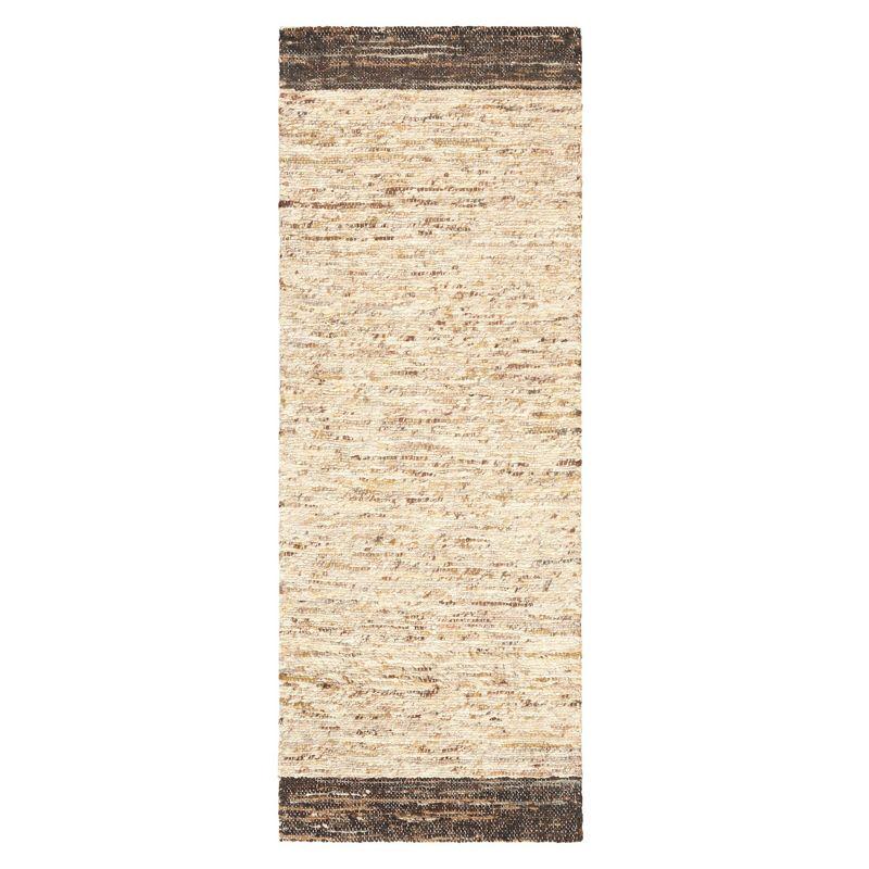 TOWN & COUNTRY Terra Montana Handcrafted Area Rug Beige/Dark Brown